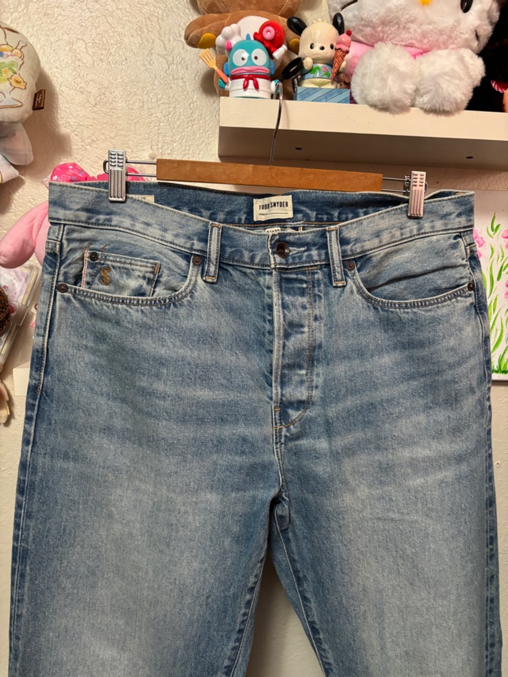todd snyder straight jeans size 34 x 32 - Picture 3 of 9